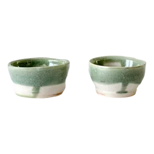 Vintage Studio Pottery Bowl Pair