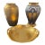 Vintage Pickard China Porcelain Gold Grouping - 3 Piece Collection For Sale