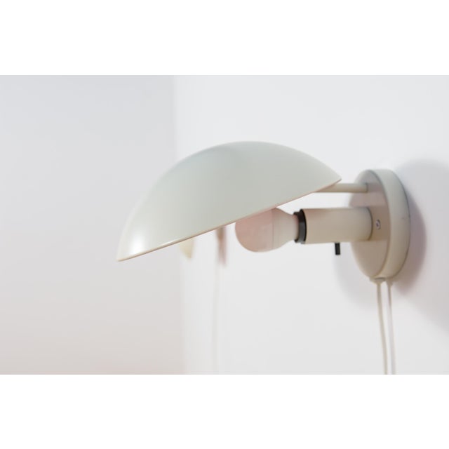 Metal Mid-Century PH Hat Wall Lamps by Poul Henningsen for Louis Poulsen, Denmark, 1961, Set of 2 For Sale - Image 7 of 18