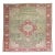 Forest Green Antique Turkish Oushak Carpet - 12'1" x 15'5" For Sale