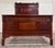Late 19th Century Antique Full Size Late 19th Century Victorian Eastlake Monumental High Back Bed For Sale - Image 5 of 12