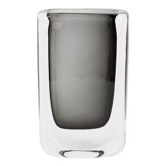 Glass Sommerso Vase by Nils Landberg for Orrefors For Sale - Image 7 of 7