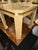 Late 20th Century Pair of Italian MCM Parchment and Brass Side Tables For Sale - Image 5 of 8