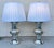 Pair of Visual Comfort & Co. Bull Nose Cylinder Mercury Glass Table Lamps by Chapman & Myers – Dimmer Stunning pair of...