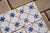 Antique 19th Century Portuguese Blue Cross Lattice Tiles, Set of 15 For Sale - Image 14 of 15
