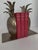 Vintage Hollywood Regency Brass Pineapple Bookends - A Pair For Sale - Image 4 of 9