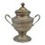 Antique Moroccan Silver & Brass Urn with Engravings For Sale