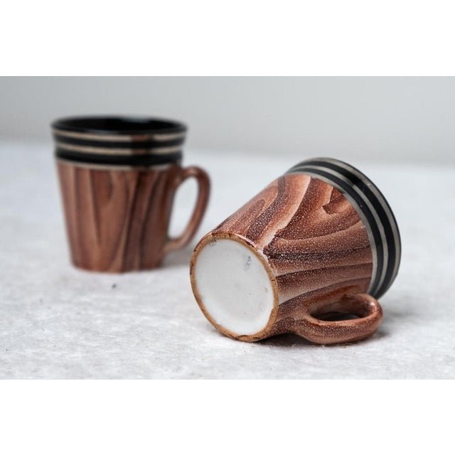 Ceramic Service by Rometti, 1950s, Set of 7 For Sale - Image 10 of 12