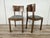 Art Deco Chairs with Stool, 1940, Set of 3 For Sale - Image 3 of 15