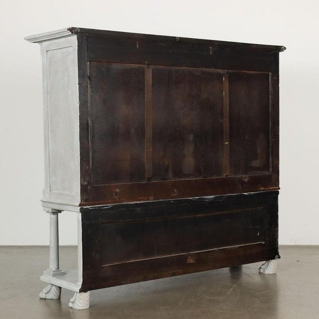 Neo-Renaissance Two-door Display Cabinet For Sale - Image 10 of 11