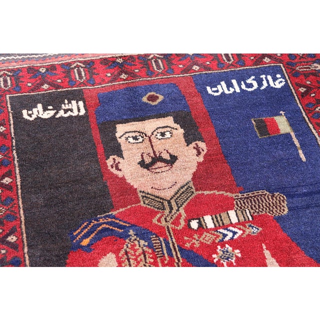 Vintage Hand-Knotted Wall Rug, 1970s For Sale - Image 16 of 18