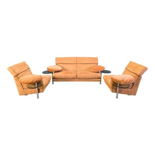 Arca Sofa Set by Paolo Piva for B&B Italia, 1980s, Set of 3 For Sale