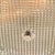 Early 21st Century Faceted Glass & Nickel Flush Mount For Sale - Image 10 of 10