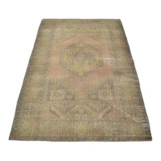 Oushak Anatolian Beige Rug For Sale
