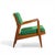 Brown Jens Risom Mid Century Lounge Chair For Sale - Image 8 of 9