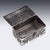 Silver Antique Indian Madras Silver Casket, 1890 For Sale - Image 8 of 18