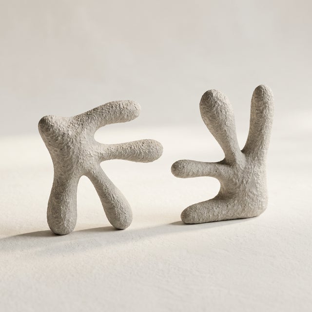 Abstract Book End Stone Sculptures For Sale - Image 3 of 3