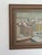 Original Swedish Oil on Panel – “Gothenburg” by Malte Nyberg Tolf – Early Work, Signed “Malte” – Framed – 32 × 39 cm...