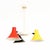 1950s Vintage Italian Tricolour Chandelier, 1950s For Sale - Image 5 of 9