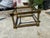 Copper Vintage Mid Century Brass and Glass Coffee Table Attributed to Mastercraft Unmarked For Sale - Image 8 of 11