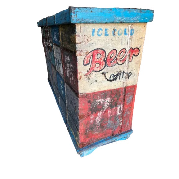 Amazing Antique and Original Handmade Trunk / Chest From India For Sale - Image 4 of 5