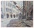 Georges Chappuis, Balade dans le Vieux Annecy, Watercolor on Paper, Framed For Sale