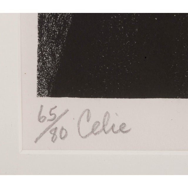 Paper Elizabeth Catlett "Celie" Lithograph, 1986 For Sale - Image 7 of 9