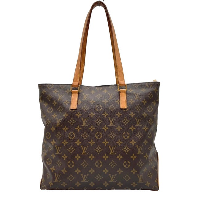 Mid-Century Modern Louis Vuitton Cabas Mezzo Tote Shoulder Bag For Sale - Image 3 of 18