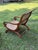 Wood Mid 20th Century Pair of Indonesian Teak & Cane Plantation Chairs - British Colonial/Planter's Style For Sale - Image 7 of 15