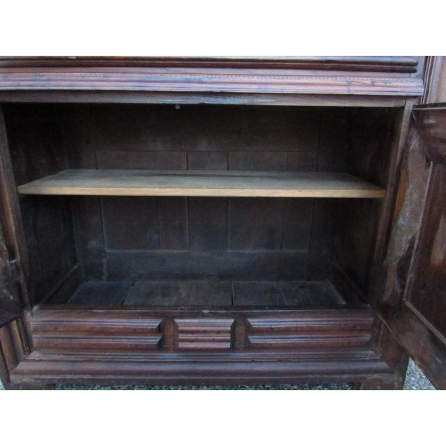 18th. Century Paneled French Armoire From Normandy For Sale - Image 14 of 18