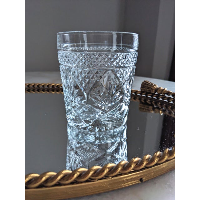 Vintage Old Fashioned Low Ball Cocktail Glasses by Cristal d'Arques