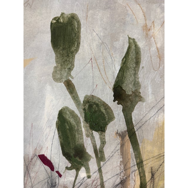 Early 21st Century Amethyst Home Flat White Abstract Print, Framed For Sale - Image 5 of 12