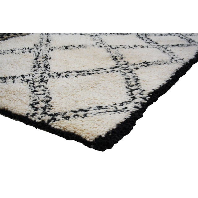 Moroccan Beni Ourain Rug6' X 3'4'' Chairish