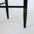 Wood Vintage Black and Gold Painted Wood Foldable Side Table Base For Sale - Image 7 of 10