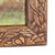 Mid 20th Century Vintage Framed Landscape Oil Painting With Carved Wood Frame, Mountain Lake Scene, 23.5" For Sale - Image 5 of 9