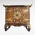 Mid-Century Chinese Brass-Mounted Hardwood Cabinet With Lock & Calligraphy Interior For Sale - Image 12 of 14