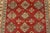 2020s Kazak Rug 4’11” X 6’5” Red Wool Tribal Hand-Knotted Oriental Carpet For Sale - Image 5 of 12