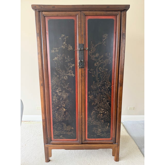 1900-1909 Chinese Wardrobe For Sale - Image 10 of 12