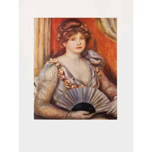 1950s After Auguste Renoir "Lady With a Fan" First Edition Photogravure