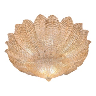 Vintage Flush Mount in Murano Glass, 1990s For Sale