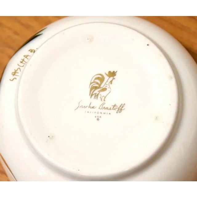 Sascha Brastoff Divided Serving Plate For Sale In Boston - Image 6 of 7