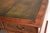 Brown Vintage Pedestal Desk in Burr Walnut with Leather Top, 1950 For Sale - Image 8 of 11