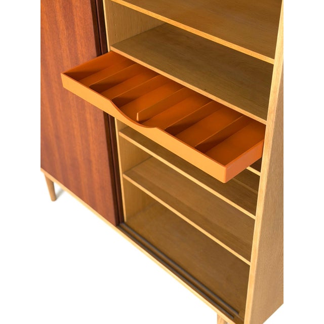 Børge Mogensen Cabinet in Oak & Teak from Børge Mogensen, 1950s For Sale - Image 4 of 11