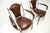 Black Vintage French Iron and Leather Armchairs, 1960s, Set of 2 For Sale - Image 8 of 13