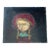 Mid-Century Japanese Modernist Oil Painting "Marionette" by Masaharu Fukui With Inscribed Board For Sale