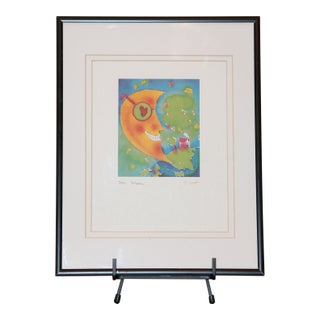 Signed T. Scot Halpin (1954-2008) Open Edition Print "Mr. Moon" For Sale
