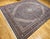 Antique Oversized Persian Tabriz Mahi Rug, Hand-Knotted Wool & Silk, Herati Geometric Pattern, Navy & Burgundy, 12x15 For Sale - Image 14 of 18
