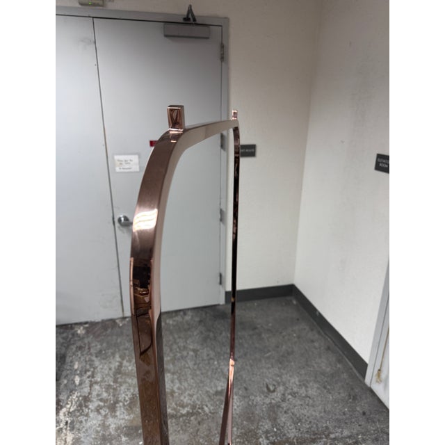 Zander Lee Design Tete Rose Gold Clothing Rack | Chairish
