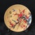 Chinese Ceramic Plate,Yellow Glaze Porcelain Plate Hand Painted Flowers and Birds Pattern For Sale - Image 4 of 10
