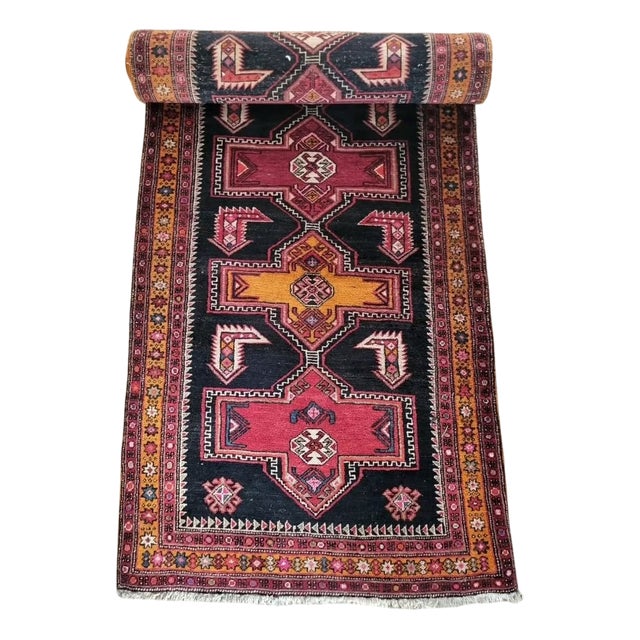 Iranian Hallway Rug, 1950s For Sale